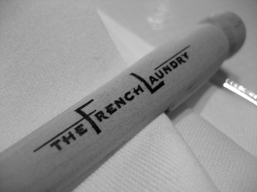 Thomas Keller's The French Laundry iconic clothespin.
