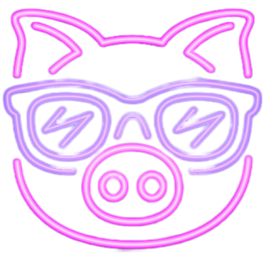 The neon truffle pig.